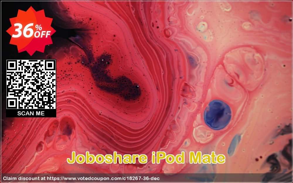 Joboshare iPod Mate Coupon, discount Joboshare coupon discount (18267). Promotion: discount coupon for all