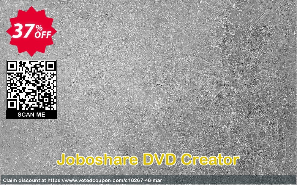 Joboshare DVD Creator Coupon Code May 2024, 37% OFF - VotedCoupon