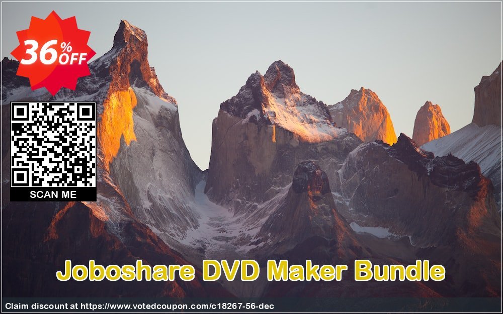 Joboshare DVD Maker Bundle Coupon, discount Joboshare coupon discount (18267). Promotion: discount coupon for all