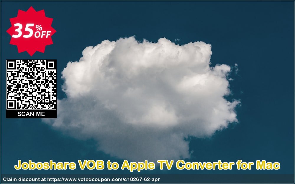 Joboshare VOB to Apple TV Converter for MAC Coupon Code Apr 2024, 35% OFF - VotedCoupon