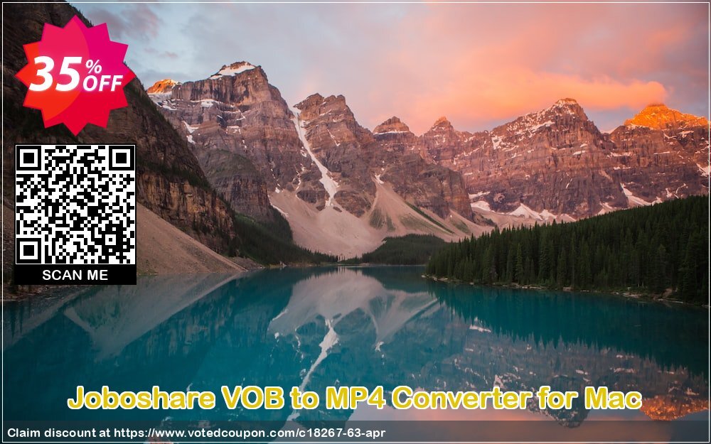 Joboshare VOB to MP4 Converter for MAC Coupon Code Apr 2024, 35% OFF - VotedCoupon