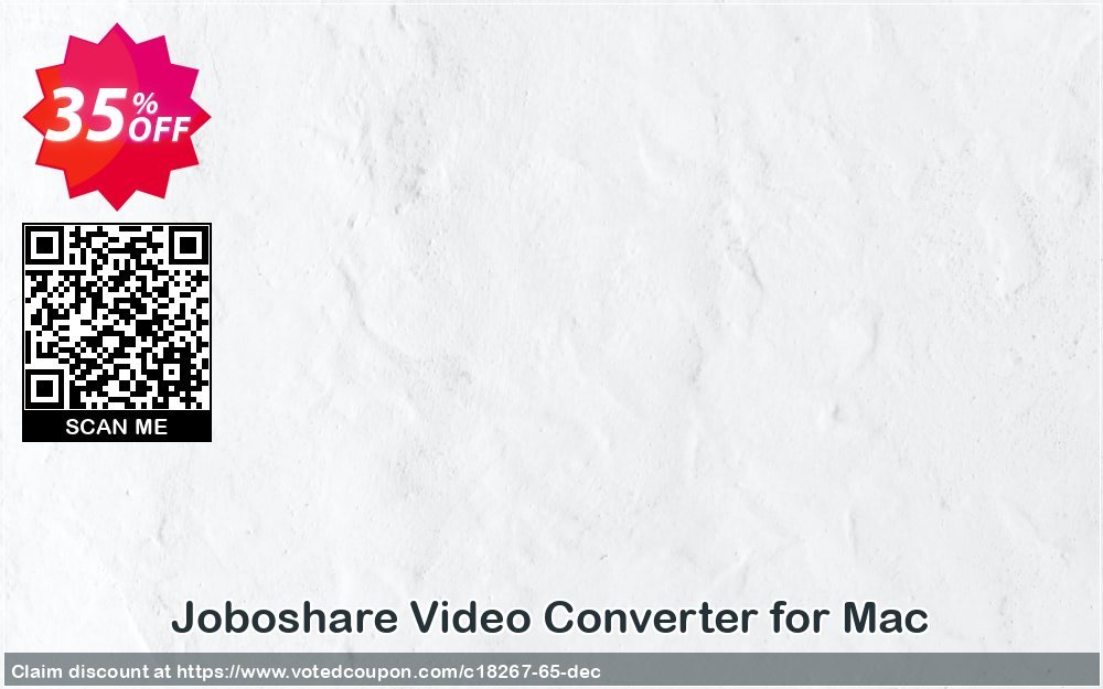 Joboshare Video Converter for MAC Coupon Code Apr 2024, 35% OFF - VotedCoupon