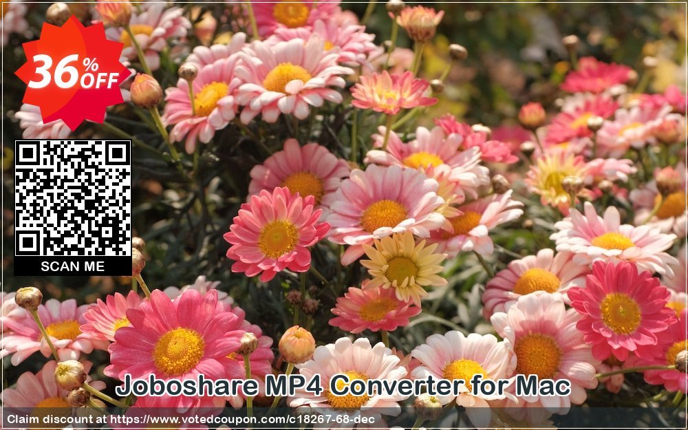 Joboshare MP4 Converter for MAC Coupon, discount Joboshare coupon discount (18267). Promotion: discount coupon for all