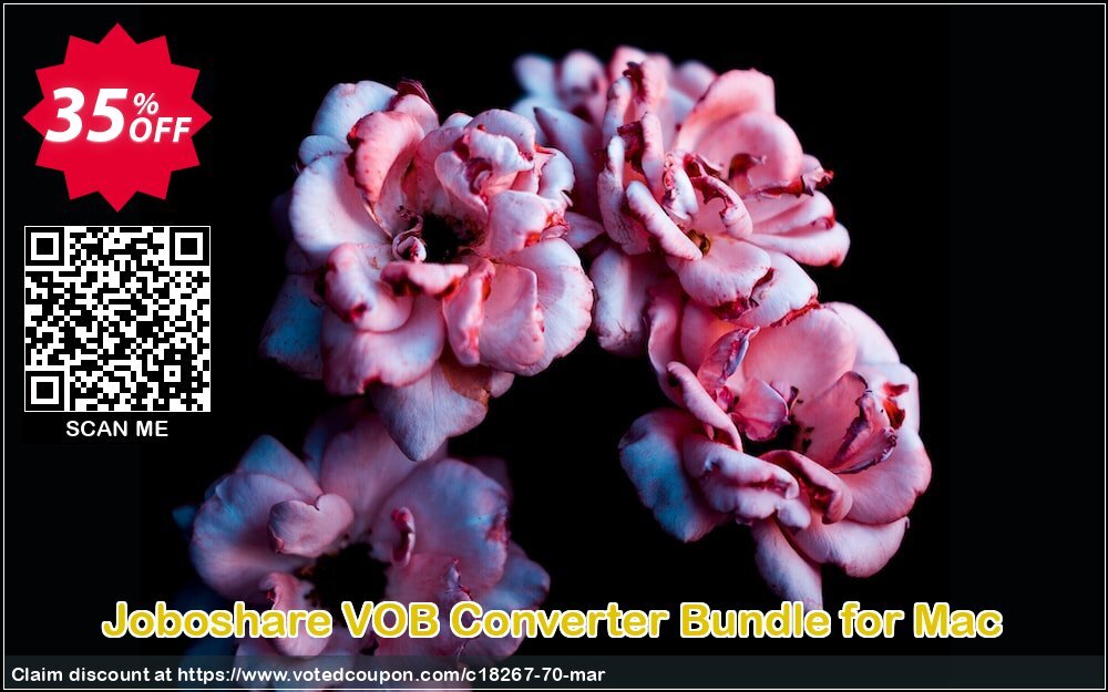 Joboshare VOB Converter Bundle for MAC Coupon Code May 2024, 35% OFF - VotedCoupon