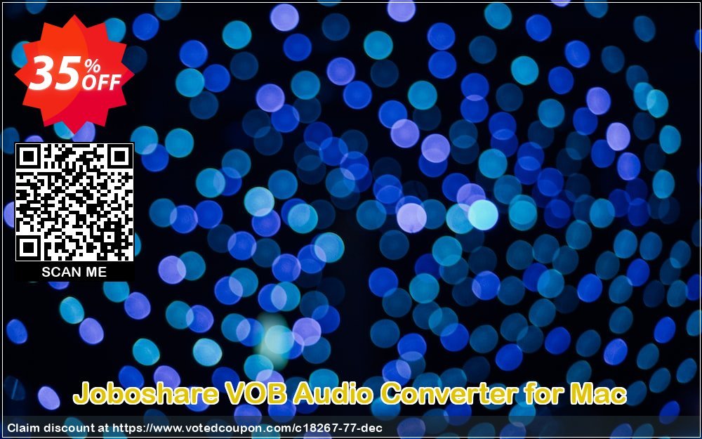 Joboshare VOB Audio Converter for MAC Coupon Code May 2024, 35% OFF - VotedCoupon