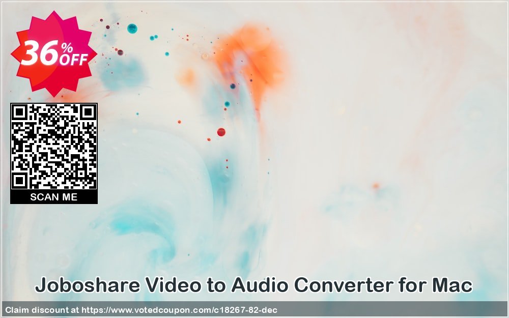 Joboshare Video to Audio Converter for MAC Coupon Code May 2024, 36% OFF - VotedCoupon