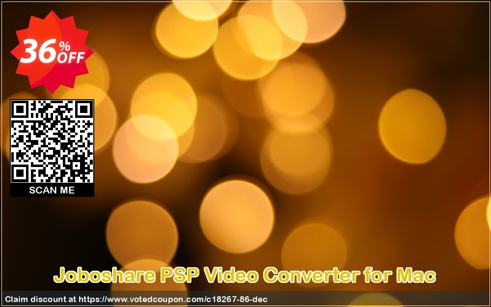 Joboshare PSP Video Converter for MAC Coupon Code Apr 2024, 36% OFF - VotedCoupon
