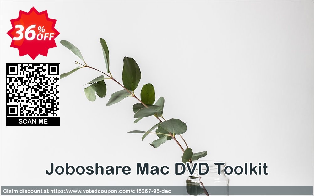 Joboshare MAC DVD Toolkit Coupon, discount Joboshare coupon discount (18267). Promotion: discount coupon for all