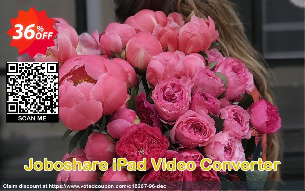 Joboshare iPad Video Converter Coupon, discount Joboshare coupon discount (18267). Promotion: discount coupon for all
