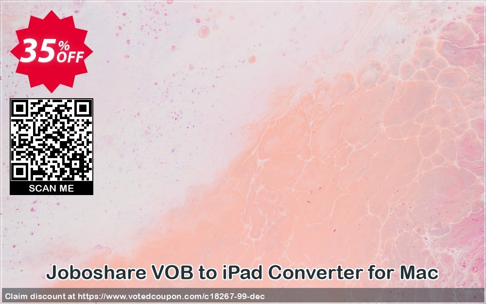 Joboshare VOB to iPad Converter for MAC Coupon Code Apr 2024, 35% OFF - VotedCoupon