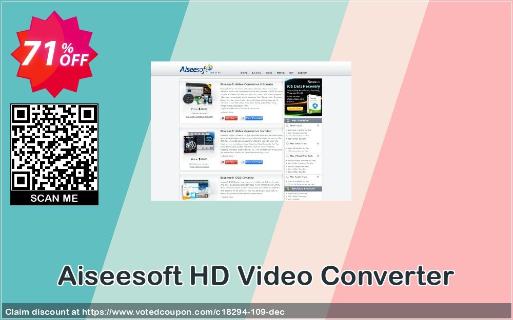 Aiseesoft HD Video Converter Coupon Code Apr 2024, 71% OFF - VotedCoupon