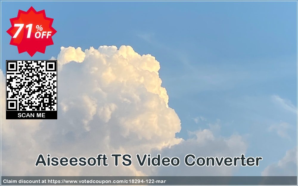 Aiseesoft TS Video Converter Coupon Code Apr 2024, 71% OFF - VotedCoupon