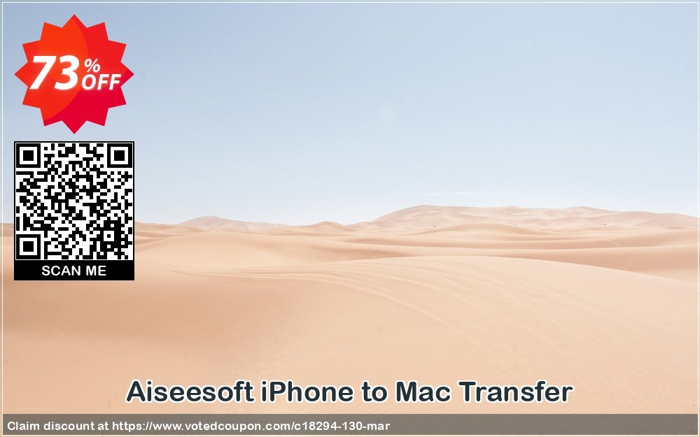 Aiseesoft iPhone to MAC Transfer Coupon Code Jun 2024, 73% OFF - VotedCoupon