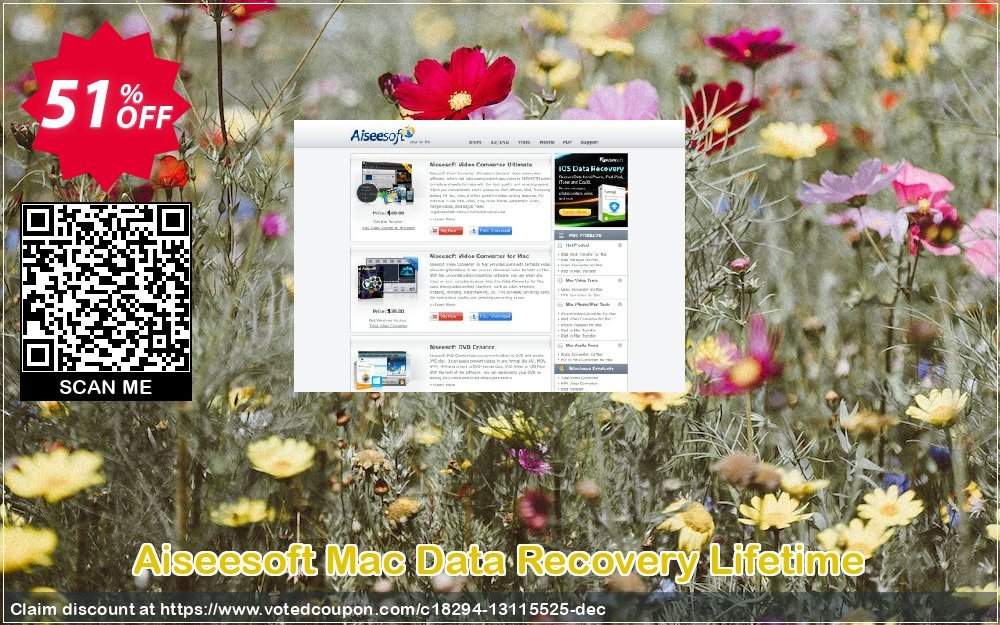 Aiseesoft MAC Data Recovery Lifetime Coupon Code Apr 2024, 51% OFF - VotedCoupon