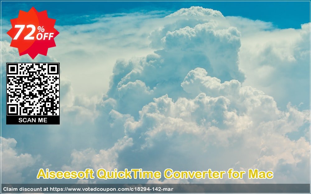 Aiseesoft QuickTime Converter for MAC Coupon Code May 2024, 72% OFF - VotedCoupon