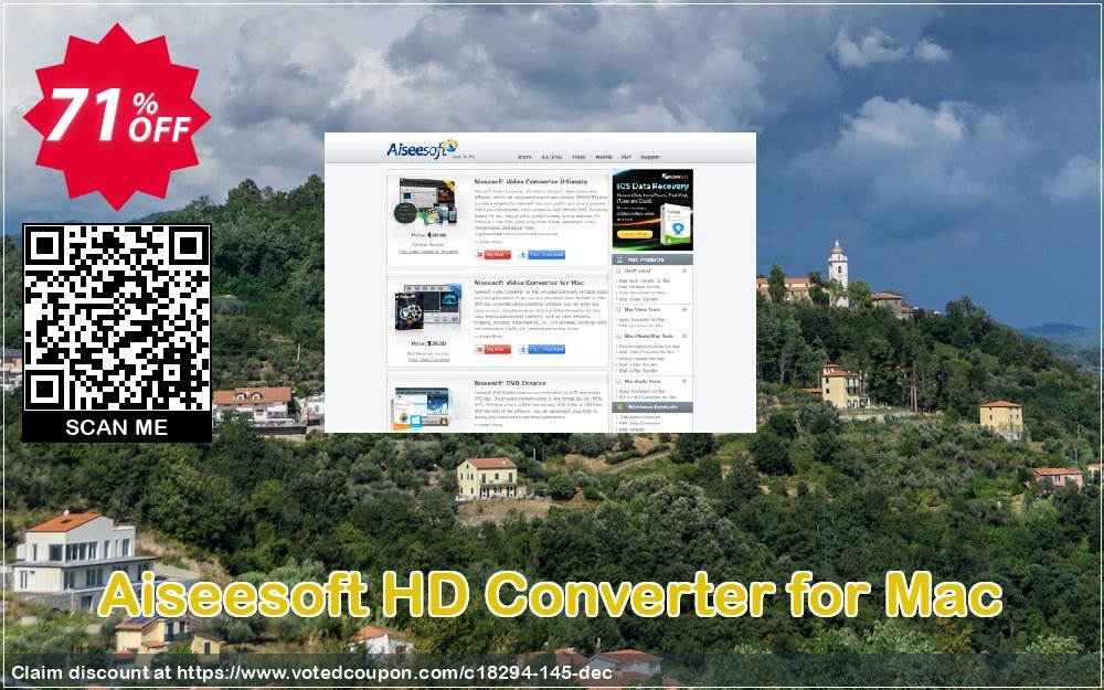 Aiseesoft HD Converter for MAC Coupon, discount Aiseesoft HD Converter for Mac wonderful sales code 2023. Promotion: 40% Off for All Products of Aiseesoft