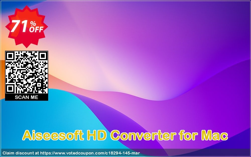 Aiseesoft HD Converter for MAC Coupon Code May 2024, 71% OFF - VotedCoupon