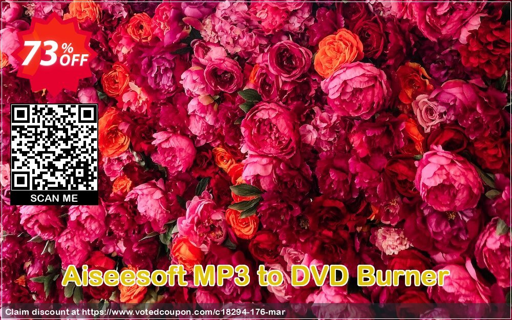 Aiseesoft MP3 to DVD Burner Coupon, discount . Promotion: 40% Off for All Products of Aiseesoft