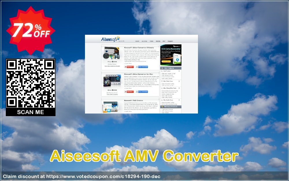 Aiseesoft AMV Converter Coupon Code May 2024, 72% OFF - VotedCoupon