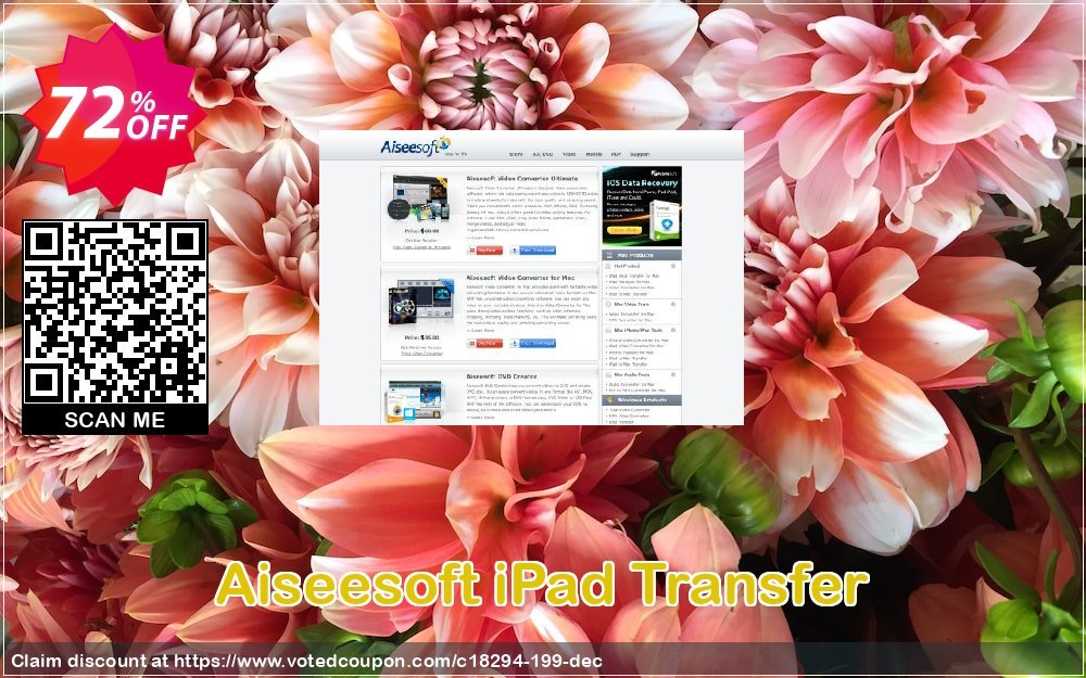 Aiseesoft iPad Transfer Coupon Code Apr 2024, 72% OFF - VotedCoupon