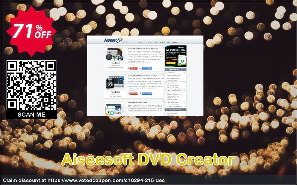 Aiseesoft DVD Creator Coupon Code Apr 2024, 71% OFF - VotedCoupon