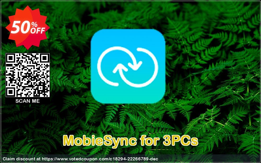 MobieSync for 3PCs Coupon Code Apr 2024, 50% OFF - VotedCoupon
