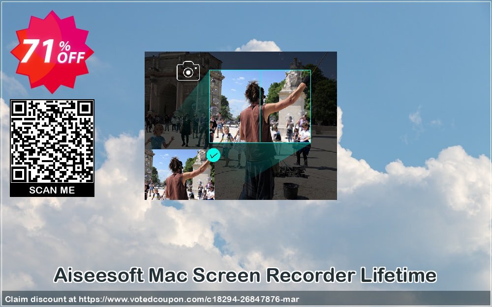 Aiseesoft MAC Screen Recorder Lifetime Coupon, discount Aiseesoft Mac Screen Recorder - Lifetime/3 Macs Impressive discounts code 2024. Promotion: Impressive discounts code of Aiseesoft Mac Screen Recorder - Lifetime/3 Macs 2024