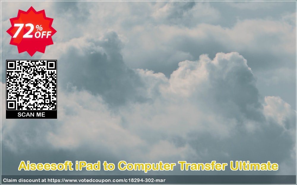 Aiseesoft iPad to Computer Transfer Ultimate Coupon, discount 40% Aiseesoft. Promotion: 