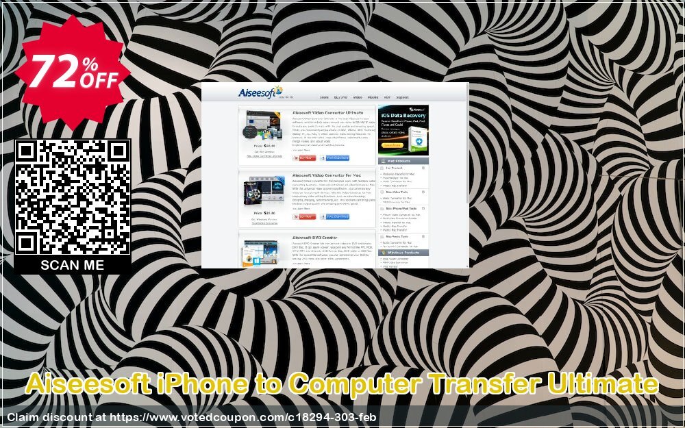 Aiseesoft iPhone to Computer Transfer Ultimate Coupon, discount 40% Aiseesoft. Promotion: 