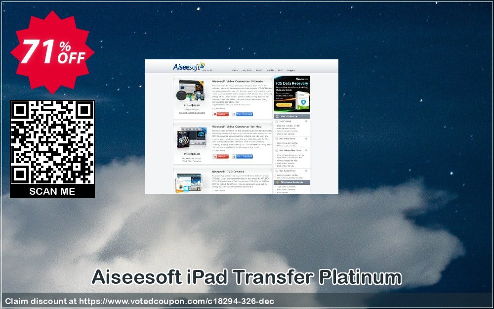 Aiseesoft iPad Transfer Platinum Coupon Code Apr 2024, 71% OFF - VotedCoupon