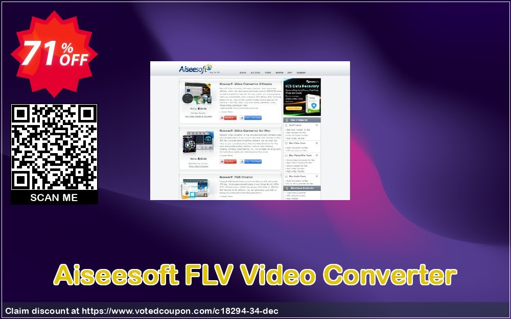 Aiseesoft FLV Video Converter Coupon Code Apr 2024, 71% OFF - VotedCoupon