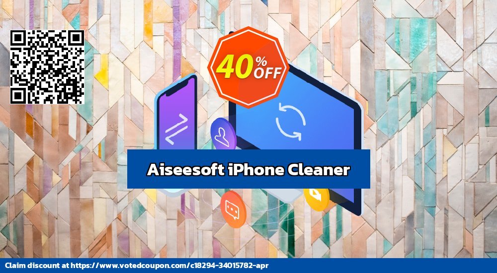 Aiseesoft iPhone Cleaner Coupon, discount Spring Contest Discount. Promotion: Imposing discounts code of Aiseesoft iPhone Cleaner 2024