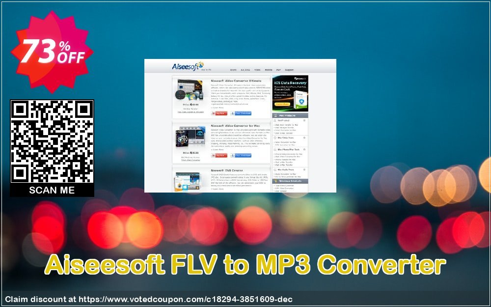 Aiseesoft FLV to MP3 Converter Coupon Code Apr 2024, 73% OFF - VotedCoupon