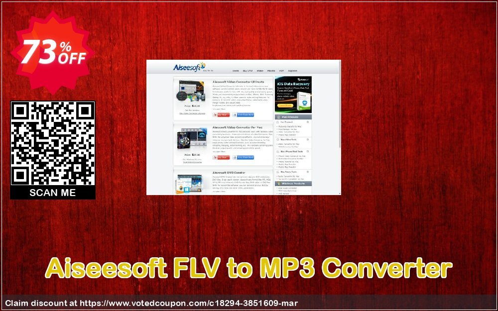 Aiseesoft FLV to MP3 Converter Coupon Code Jun 2024, 73% OFF - VotedCoupon