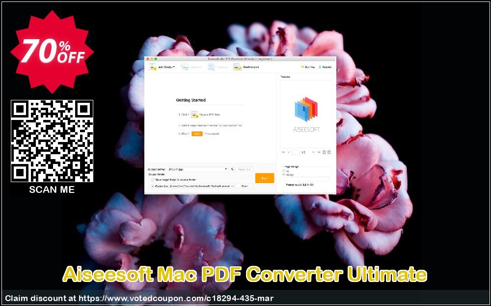 Aiseesoft MAC PDF Converter Ultimate Coupon, discount 50% OFF Aiseesoft Mac PDF Converter Ultimate 2024. Promotion: Fearsome deals code of Aiseesoft Mac PDF Converter Ultimate, tested in {{MONTH}}