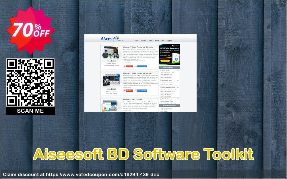 Aiseesoft BD Software Toolkit Coupon, discount Aiseesoft BD Software Toolkit big sales code 2024. Promotion: 40% Off for All Products of Aiseesoft