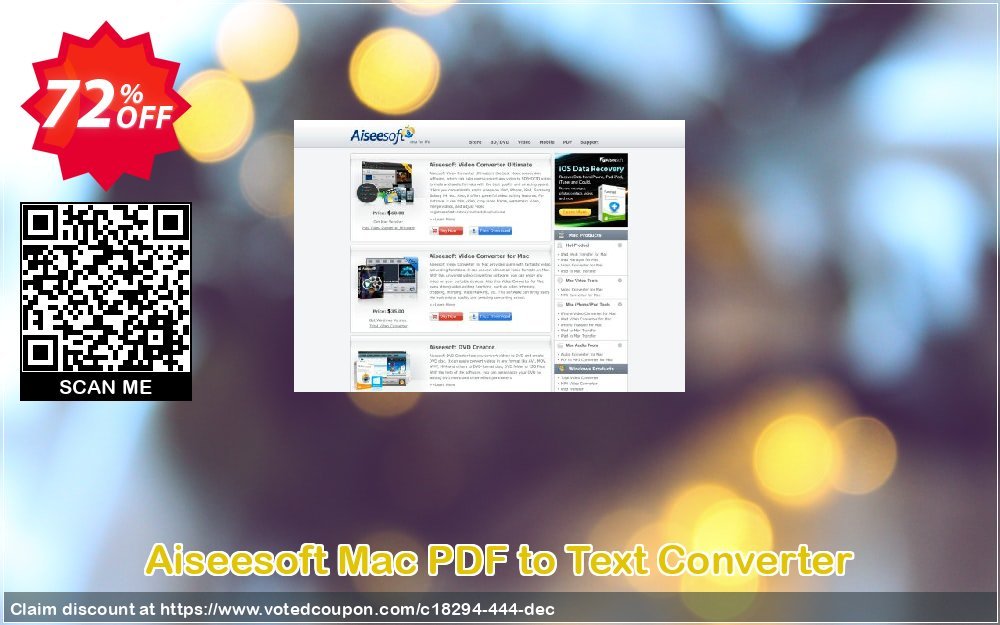 Aiseesoft MAC PDF to Text Converter