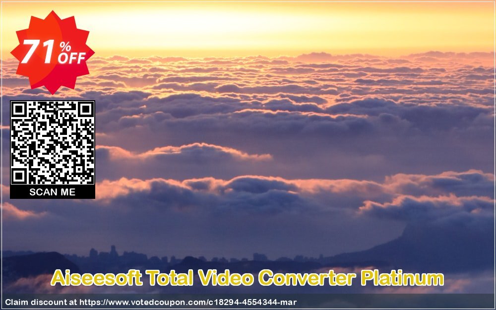 Aiseesoft Total Video Converter Platinum Coupon Code Apr 2024, 71% OFF - VotedCoupon