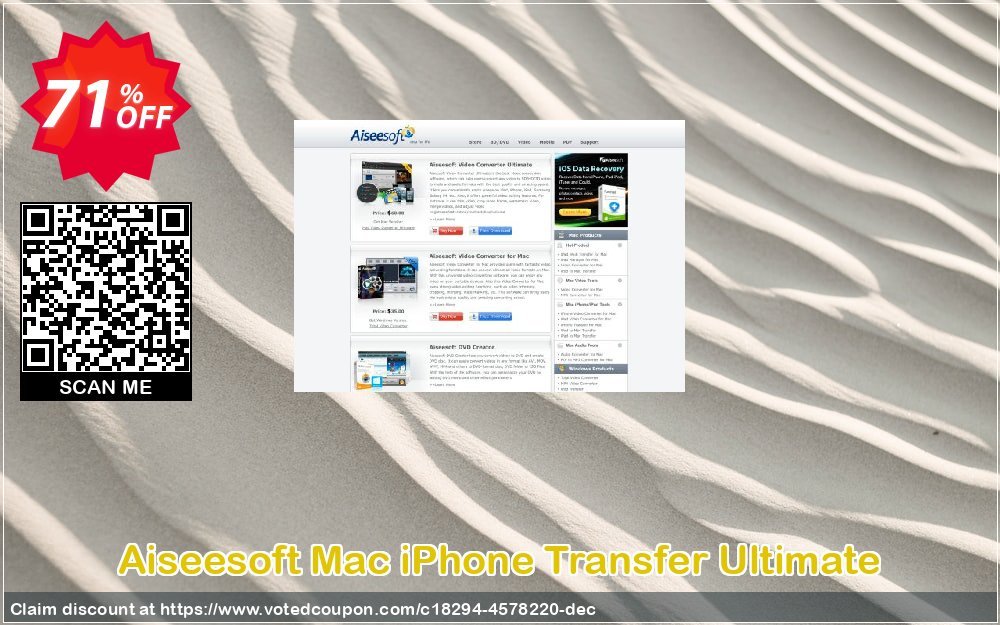 Aiseesoft MAC iPhone Transfer Ultimate Coupon Code Apr 2024, 71% OFF - VotedCoupon