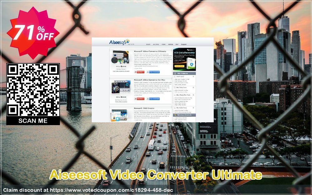 Aiseesoft Video Converter Ultimate Coupon, discount Aiseesoft Video Converter Ultimate dreaded offer code 2023. Promotion: 40% Off for All Products of Aiseesoft