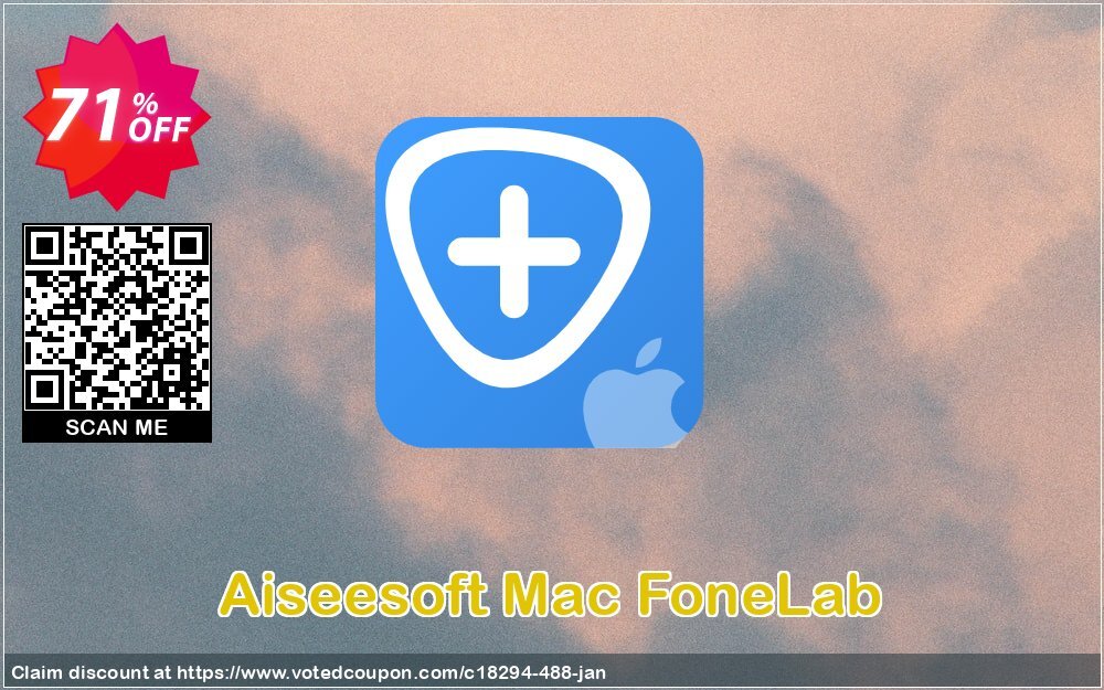 Get 71% OFF Aiseesoft Mac FoneLab Coupon