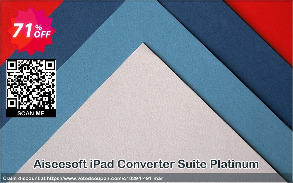 Aiseesoft iPad Converter Suite Platinum Coupon Code Apr 2024, 71% OFF - VotedCoupon