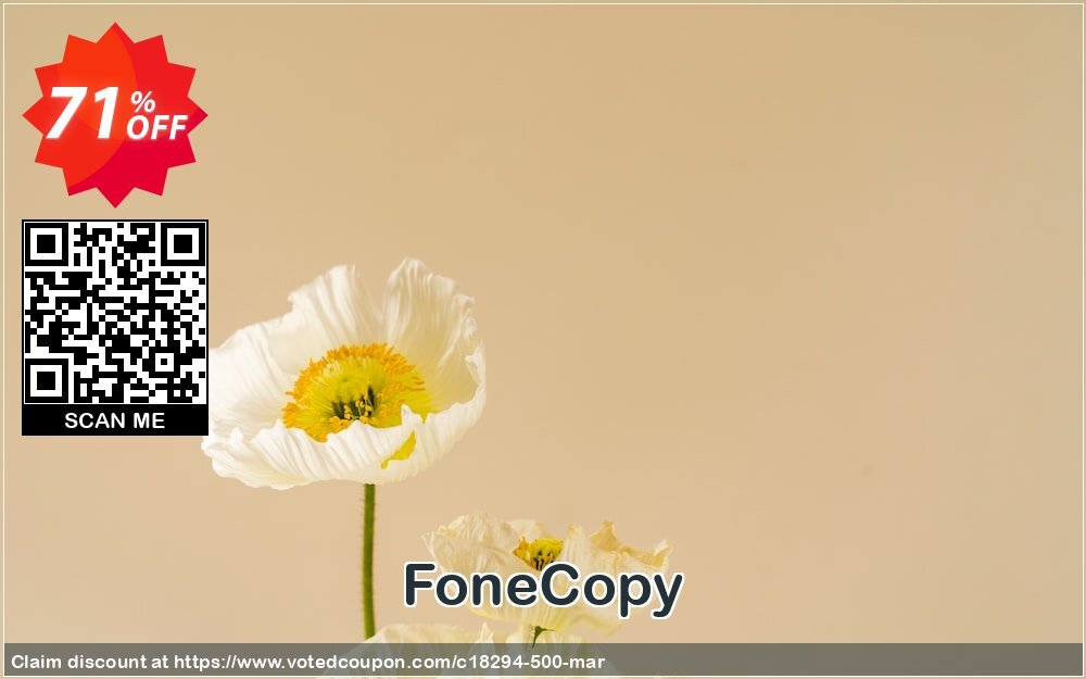 FoneCopy Coupon, discount FoneCopy big discounts code 2024. Promotion: 40% Off for All Products of Aiseesoft