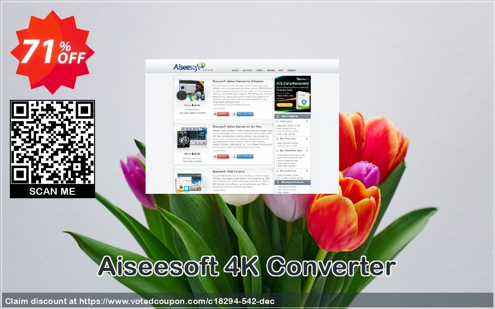 Aiseesoft 4K Converter Coupon, discount Aiseesoft 4K Converter marvelous offer code 2024. Promotion: 