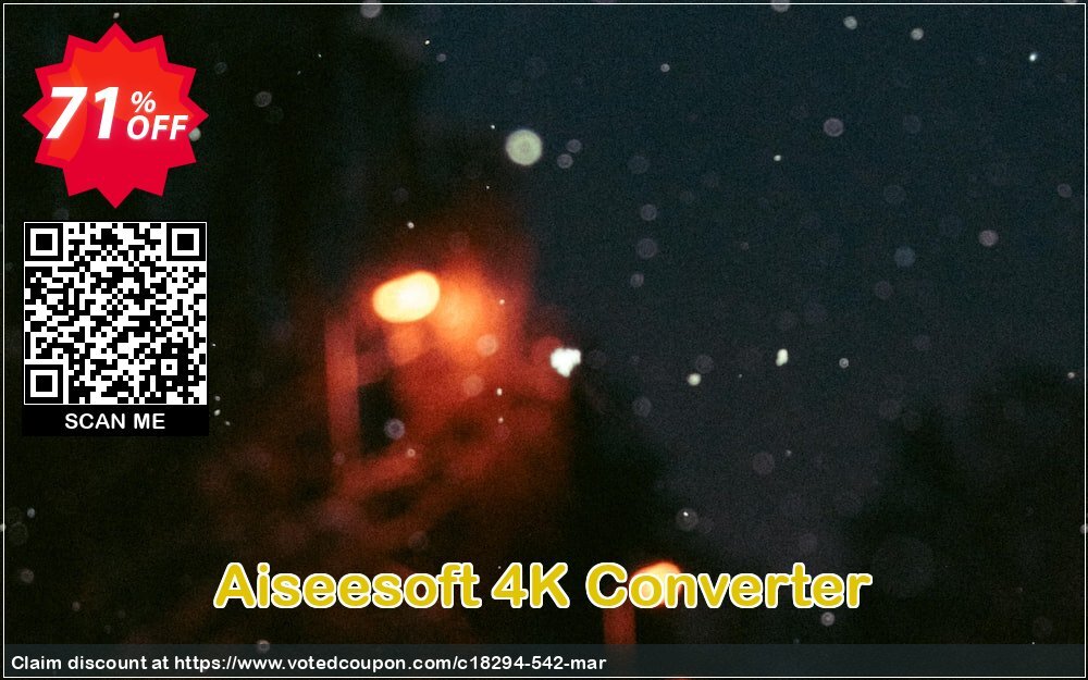 Aiseesoft 4K Converter Coupon, discount Aiseesoft 4K Converter marvelous offer code 2024. Promotion: 