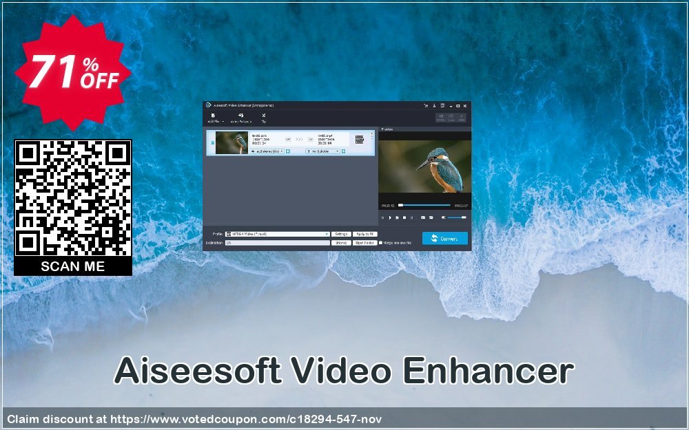 Aiseesoft Video Enhancer Coupon, discount Aiseesoft Video Enhancer big promotions code 2023. Promotion: 