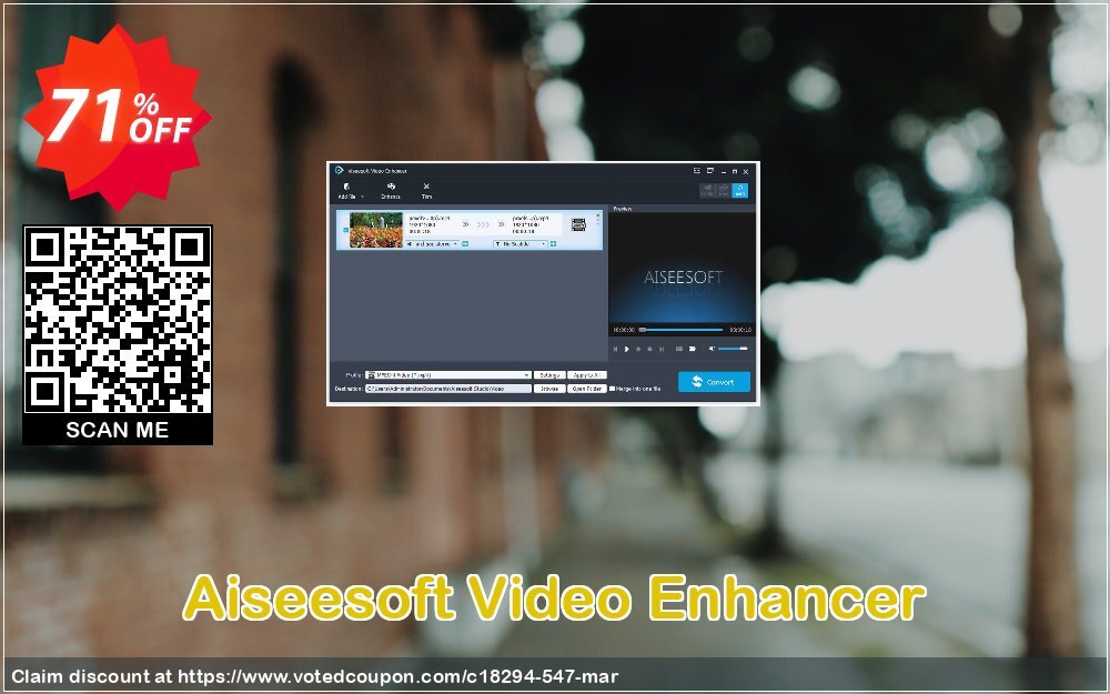 Aiseesoft Video Enhancer Coupon Code May 2024, 71% OFF - VotedCoupon