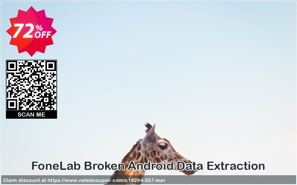 FoneLab Broken Android Data Extraction Coupon, discount 40% Aiseesoft Fonelab Android. Promotion: 40% Aiseesoft fonelab Coupon code