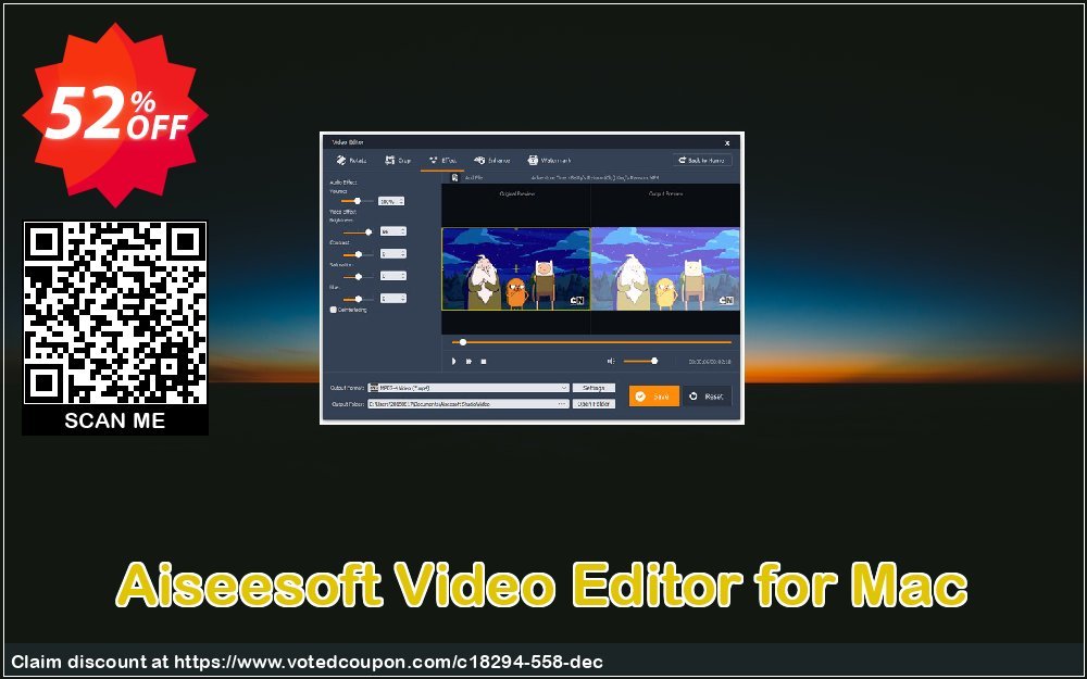 Aiseesoft Video Editor for MAC Coupon Code Apr 2024, 52% OFF - VotedCoupon