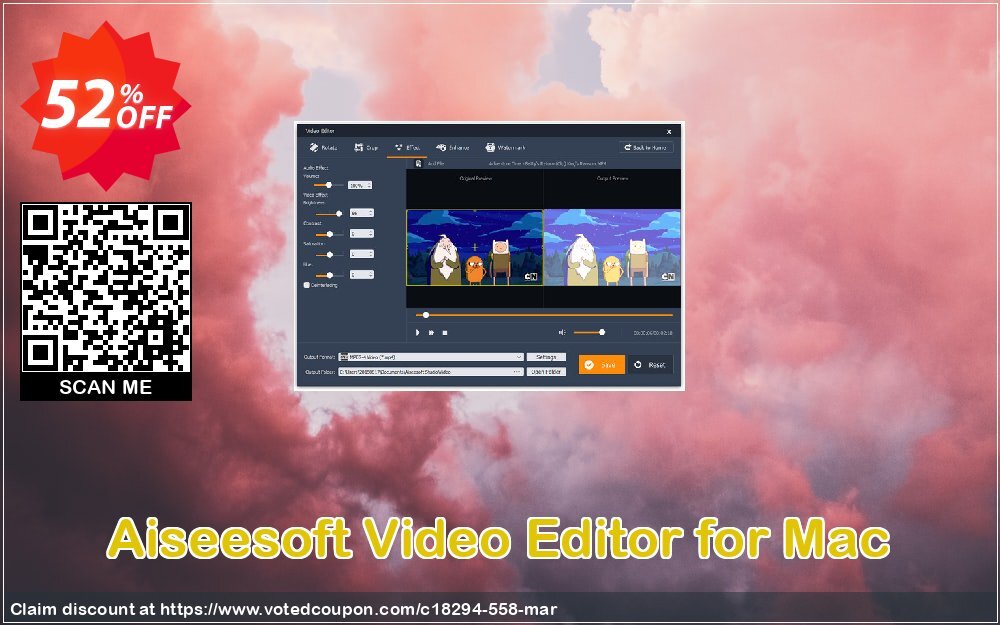 Aiseesoft Video Editor for MAC Coupon Code Jun 2024, 52% OFF - VotedCoupon